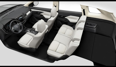 Mitsubishi Outlander PHEV Plug-in Hybrid SUV 2013 6